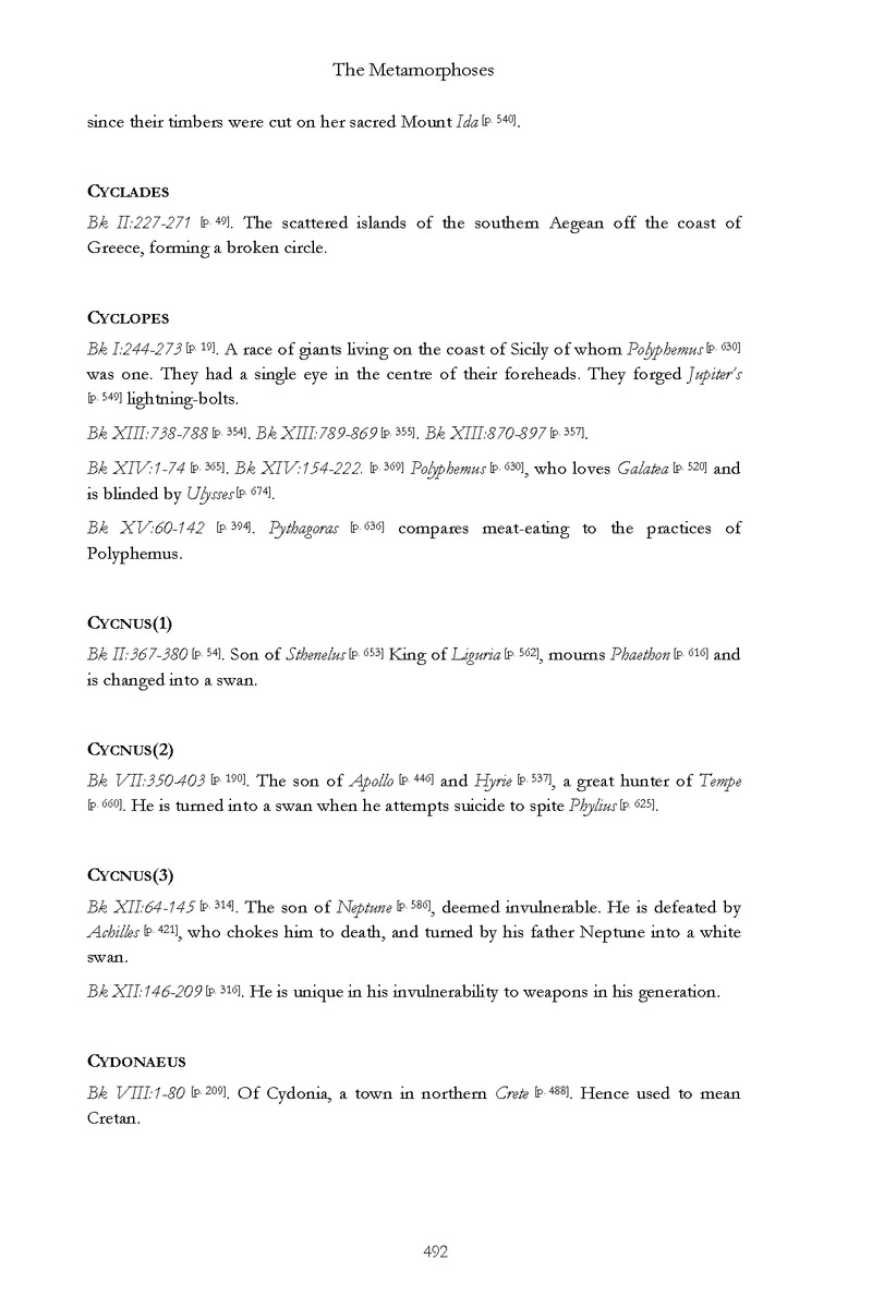 Ovid: The Metamorphoses - Page 492